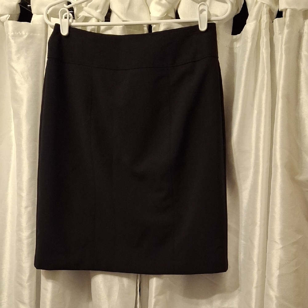 Worthington Classic Black Pencil Skirt 8